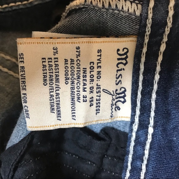 Miss Me Easy Skinny Jeans je5735esl 25 - Picture 6 of 6